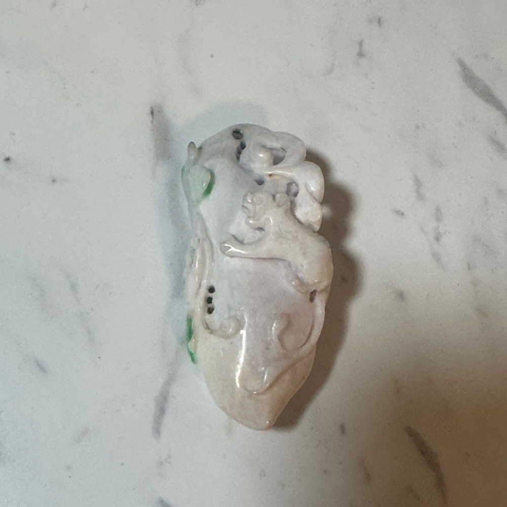 Antique Chinese Jadeite Pendant